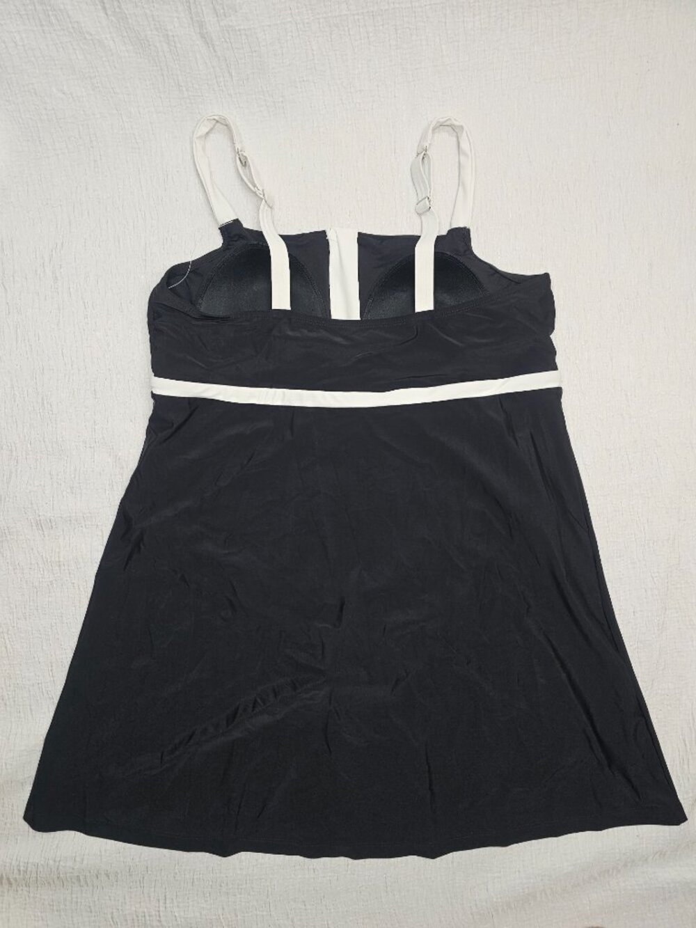 Lands' End Women's Zip Front Swim Dress Size XXL - Picture 9 of 9